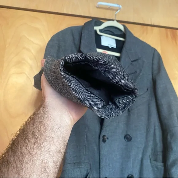 3.1 Phillip Lim Oversized Grey Trench Coat (sz 6) - Picture 13 of 14